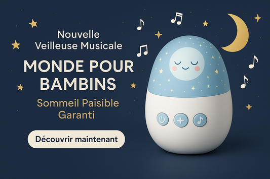 Bannière marketing veilleuse